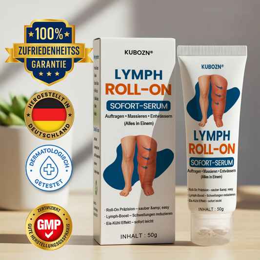 KUBOZN® DE | Offizieller EU-Shop — Lymph-Entlastungs-Roll-On – Klinisch inspirierte Lösung zur Reduzierung von Lymphschwellungen und zur Wiederherstellung eines gesunden Lymphflusses ⚕️